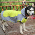 Reflective Safety Jacket Raincoat With Hood